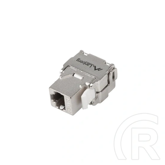 Lanberg Keystone modul (FTP, CAT5E, RJ45, szerszám nélküli, 22–26 AWG, ezüst)