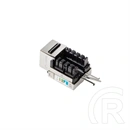 Lanberg Keystone modul RJ45->LSA (CAT6, FTP, 90°, AWG 22-26, PoE, ezüst)