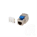 Lanberg Keystone modul (RJ45, CAT5E FTP, szerszám nélkül szerelhető, ezüst)