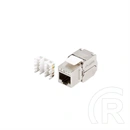 Lanberg Keystone modul (RJ45, CAT7, FTP, szerszám nélküli, ezüst)