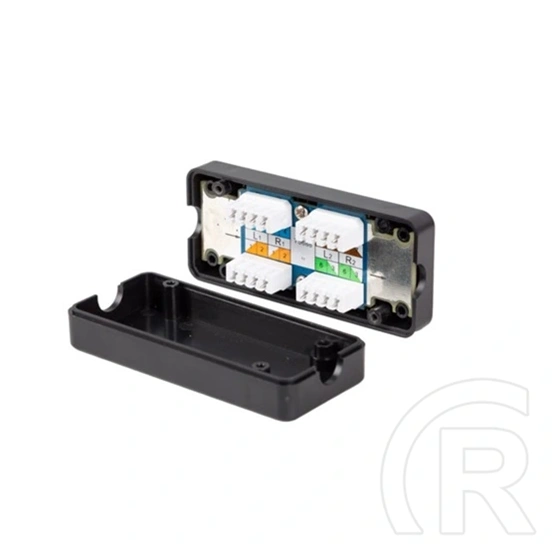 Lanberg LSA toldó modul (CAT5e, U/UTP, IDC/LSA csatlakozók, 82x35x23 mm, fekete)