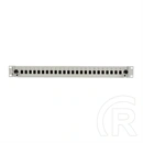 Lanberg Optikai Patch Panel (19", 1U, 24 port, 24xSC simplex/24xLC duplex, kihúzható, szürke)