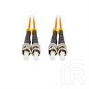 Lanberg Optikai patch (5 m, MM, ST/UPC-ST/UPC duplex, LSZH, OM2 50/125, 3 mm, narancssárga)