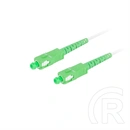Lanberg Optikai patch SM SC/APC-SC/APC szimplex (2,5 m, G657B3, 3,0 mm, 9/125, LSZH, fehér)