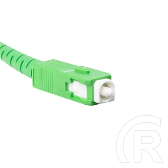 Lanberg Optikai patch SM SC/APC-SC/APC szimplex (2,5 m, G657B3, 3,0 mm, 9/125, LSZH, fehér)
