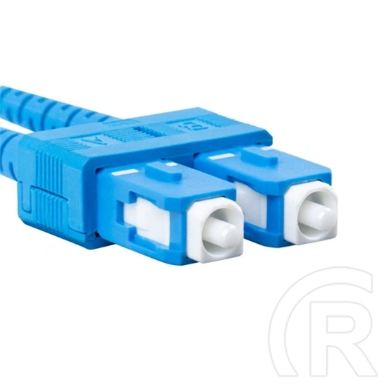 Lanberg Optikai patch kábel (SC/UPC-SC/UPC duplex, 5 m, SM G657A1, 3 mm, LSZH, sárga)