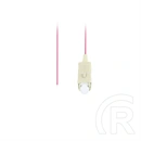 Lanberg Optikai pigtail SC/UPC (MM, OM4 50/125, 2 m, Easy Strip, LSZH, lila)
