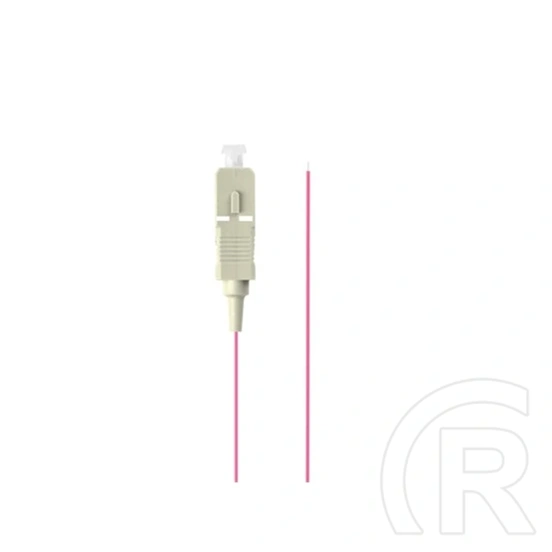 Lanberg Optikai pigtail SC/UPC (MM, OM4 50/125, 2 m, Easy Strip, LSZH, lila)