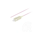 Lanberg Optikai pigtail SC/UPC (MM, OM4 50/125, 2 m, Easy Strip, LSZH, lila)