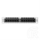 Lanberg Patch Panel (10", 1U, 12 port, CAT5e, szürke)