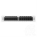 Lanberg Patch Panel (10", 1U, 12 port, CAT6, szürke)