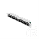 Lanberg Patch Panel (10", 1U, 12 port, CAT6, szürke)