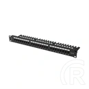 Lanberg Patch Panel (19", 1U, 24 port, CAT5e, fekete)