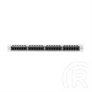 Lanberg Patch Panel (19", 1U, 24 port, CAT6, szürke)