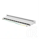 Lanberg Patch Panel (19", 1U, 24 port, CAT7 FTP, szürke)