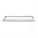 Lanberg Patch Panel (19", 1U, 24 port, FTP, árnyékolt, szürke)
