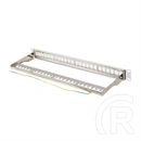 Lanberg Patch Panel (19", 1U, 24 port, FTP, árnyékolt, szürke)