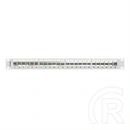 Lanberg Patch Panel (19", 1U, 24 port, FTP, árnyékolt, szürke)
