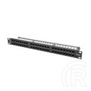 Lanberg Patch Panel (19", 1U, 48 port, CAT6, fekete)