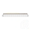 Lanberg Patch Panel (19", 1U, 48 port, FTP, tehermentesítő, szürke)