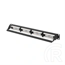 Lanberg Patch Panel (19", 1 U, 24 port, CAT6A UTP, fekete)