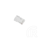 Lanberg RJ45 csatlakozó (CAT5e, U/UTP, 8P8C, 100 db, átlátszó)