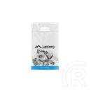 Lanberg RJ45 csatlakozó (CAT6, FTP, 8P8C, átfűzhető, 100 db/cs, műanyag, átlátszó)