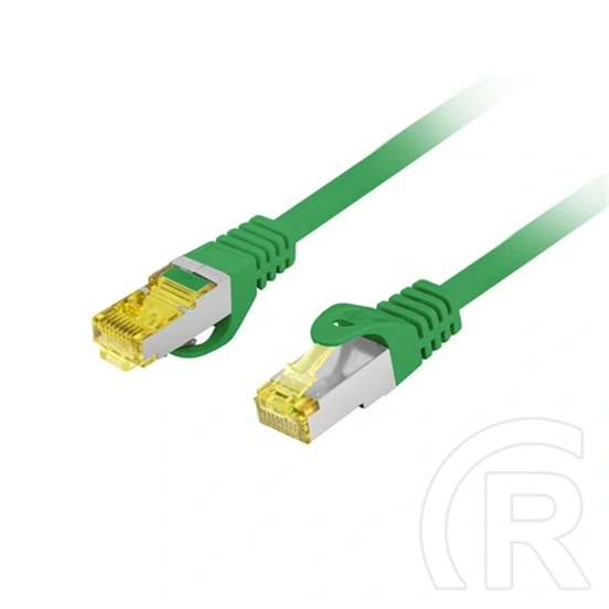 Lanberg S/FTP CAT6A patch kábel (2 m, LSZH, réz, zöld)