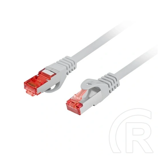 Lanberg S/FTP CAT6 patch kábel (10 m, LSZH, réz, szürke)