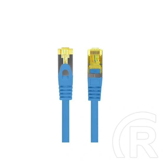 Lanberg S/FTP CAT6a patch kábel (50 cm, LSZH, fekete)