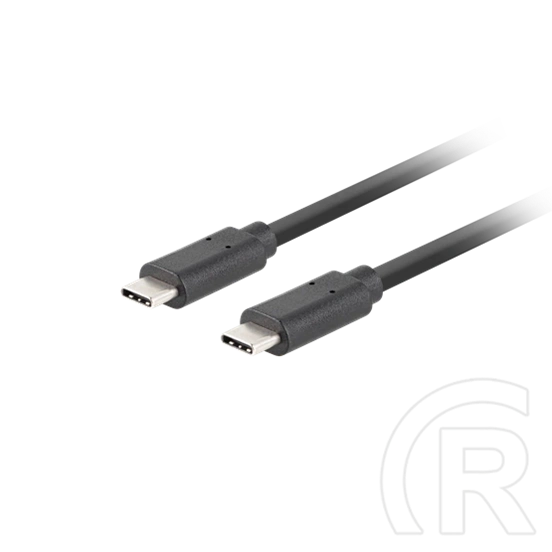 Lanberg USB-C kábel 1,8 m (USB-C - USB-C, 3.1 Gen2, 10 Gb/s, PD 100 W, Quick Charge 4.0, fekete)