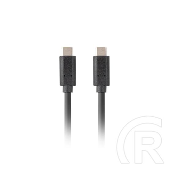 Lanberg USB-C kábel 1,8 m (USB-C - USB-C, 3.1 Gen2, 10 Gb/s, PD 100 W, Quick Charge 4.0, fekete)