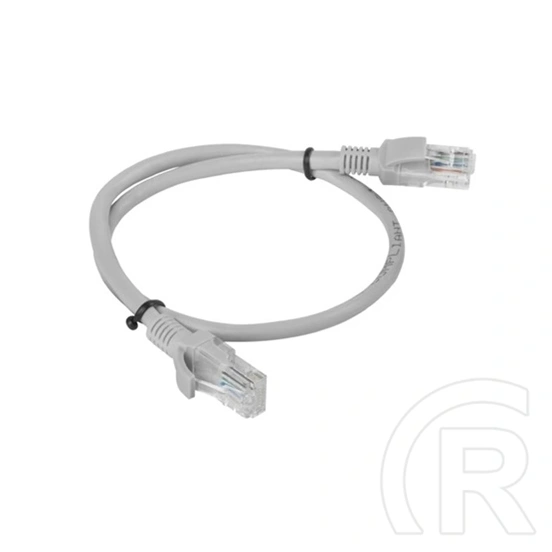 Lanberg UTP CAT6 patch kábel (0,5 m, LSZH, szürke)