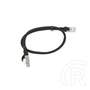 Lanberg UTP CAT6 patch kábel (0,5 m, fekete)