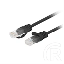 Lanberg UTP CAT6 patch kábel (25 cm, fekete)