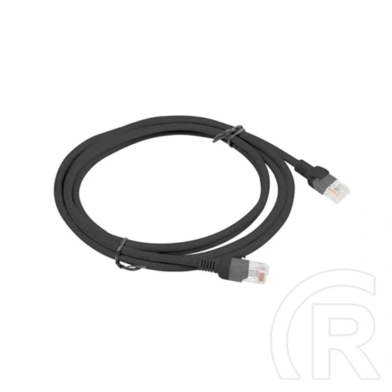 Lanberg UTP CAT6 patch kábel (2 m, fekete)