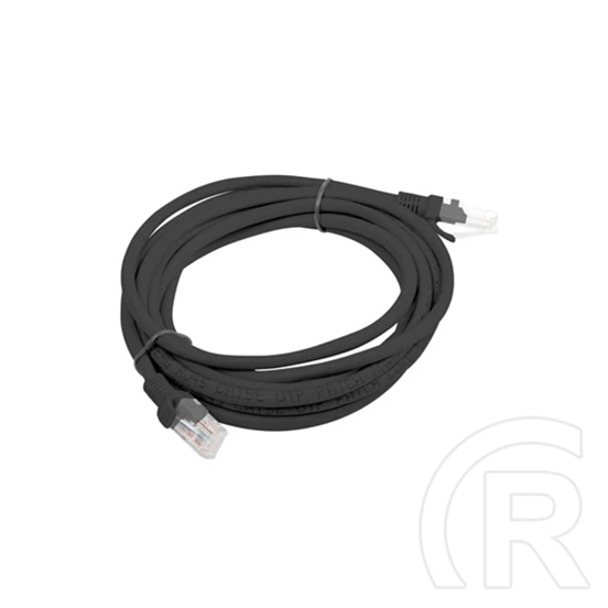 Lanberg UTP Cat5e patch kábel (3 m, fekete)
