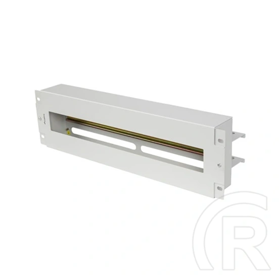 Lanberg biztosíték panel (19", 3U, DIN sín, szürke)