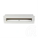 Lanberg biztosíték panel (19", 3U, DIN sín, szürke)