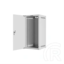 Lanberg fali rackszekrény (10", 12U, 280x310 mm, üvegajtó, lapraszerelt, szürke)