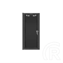 Lanberg fali rackszekrény (10", 12U, 310mm mély, üvegajtó, lapraszerelt, fekete)