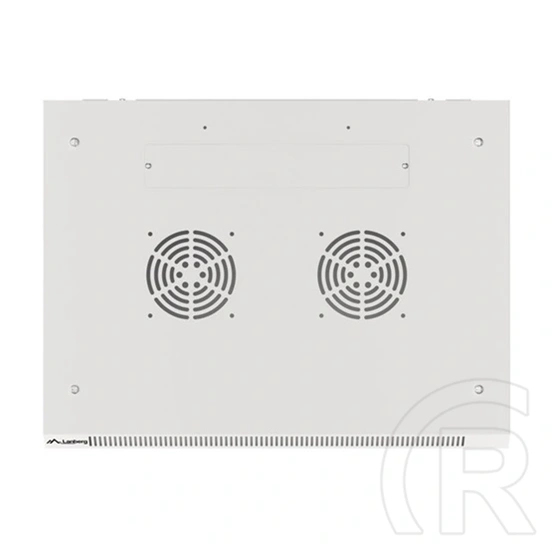 Lanberg fali rackszekrény 15U (19", 600x450 mm, edzett üvegajtó, lapraszerelt, szürke)