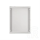Lanberg fali rackszekrény 15U (19", 600x450 mm, edzett üvegajtó, lapraszerelt, szürke)
