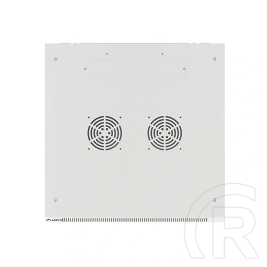 Lanberg fali rackszekrény (19", 15U, 600x600 mm, üvegajtó, lapraszerelt, szürke)