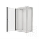 Lanberg fali rackszekrény (19", 22U, 600x450 mm, lapraszerelt, szürke)