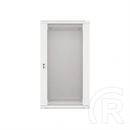 Lanberg fali rackszekrény (19", 22U, 600x450 mm, lapraszerelt, szürke)