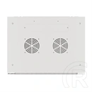 Lanberg fali rackszekrény (19", 22U, 600x450 mm, lapraszerelt, szürke)