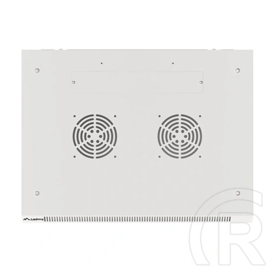 Lanberg fali rackszekrény (19", 22U, 600x450 mm, lapraszerelt, szürke)