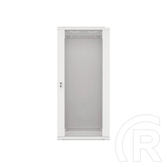 Lanberg fali rackszekrény (19", 27U, 600x450 mm, lapraszerelt, szürke)