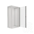 Lanberg fali rackszekrény (19", 27U, 600x450 mm, lapraszerelt, szürke)